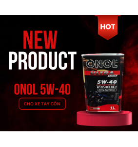 ONOL 5W-40 MOTO ENTIÈREMENT SYNTHÉTIQUE
