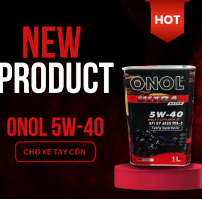 ONOL 5W-40 MOTO ENTIÈREMENT SYNTHÉTIQUE