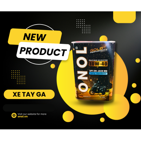 ONOL 10W-40 (SCOOTER) ENTIÈREMENT SYNTHÉTIQUE